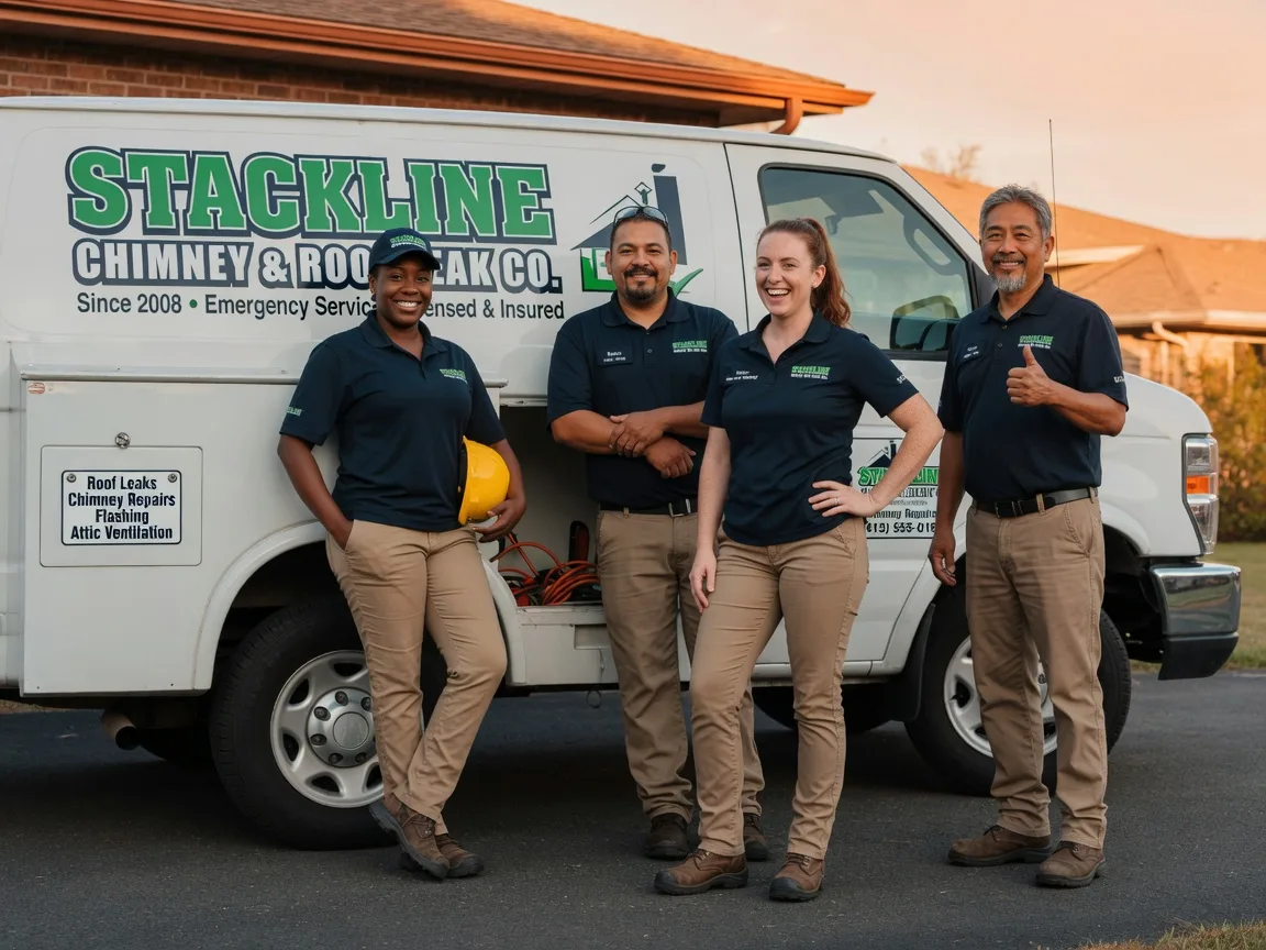 Chimney flashing repair company in Casper, WY